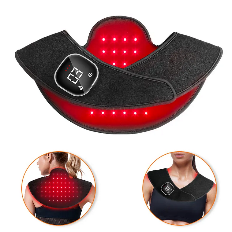punainen-infrapunainen niska-olkapää terapia - heat sense