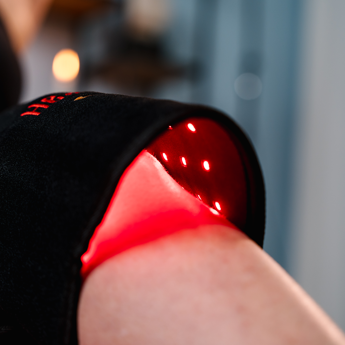 Punavalohoito polvelle 2.0 – Heat Sense